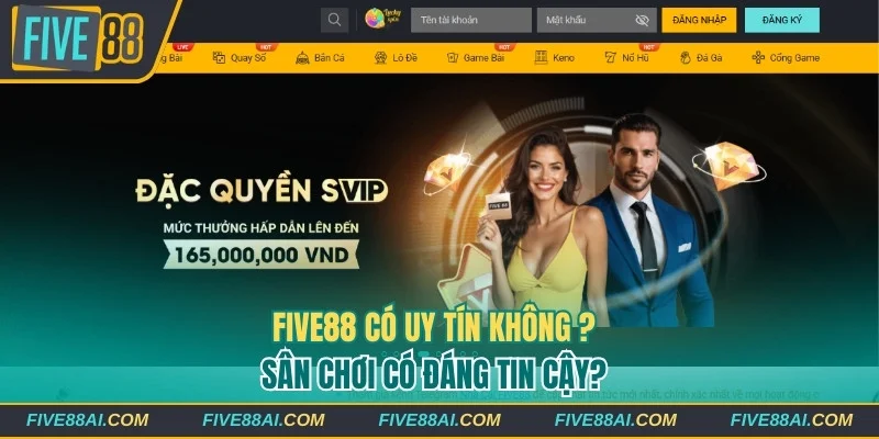 Five88 có uy tín không